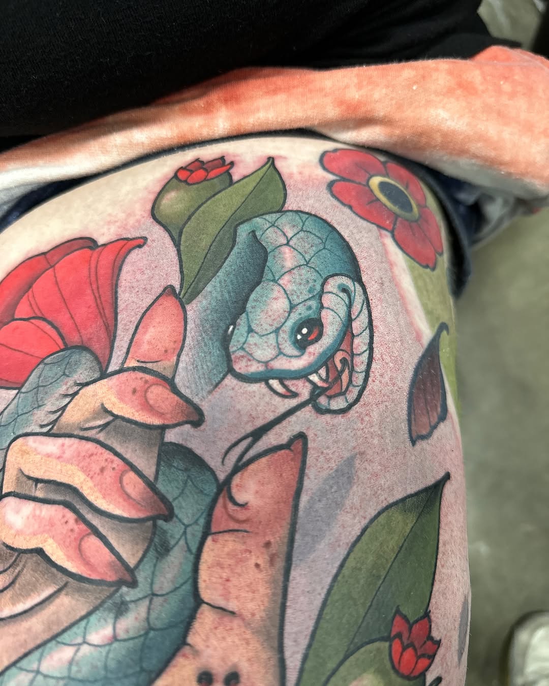 Tattoo by @chrisdobransky — neo_traditional, realism