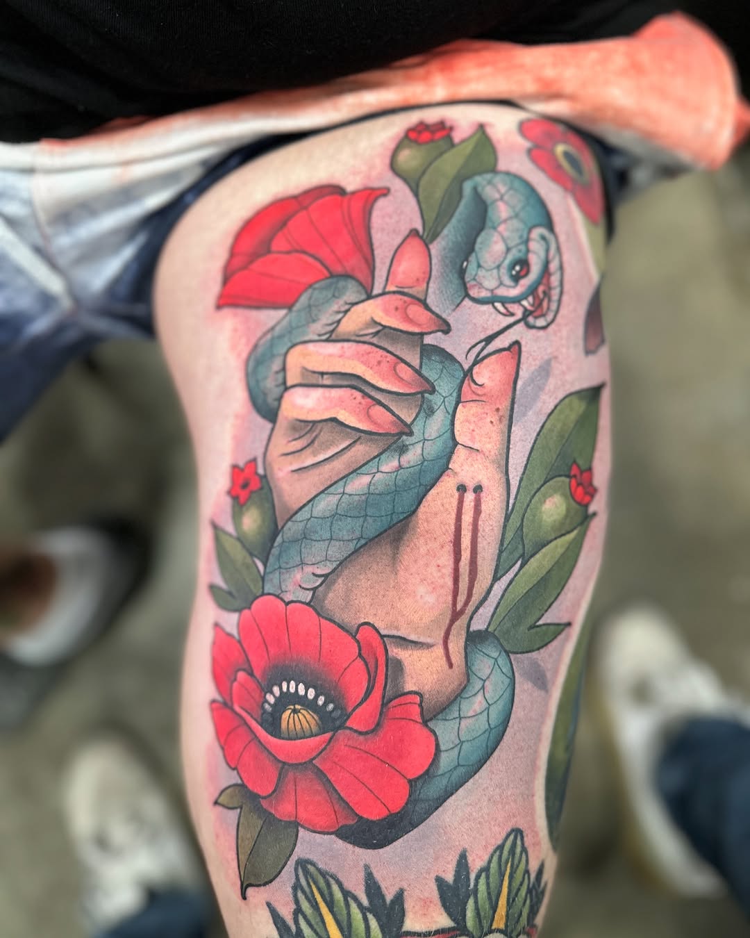 Tattoo by @chrisdobransky — neo_traditional, realism