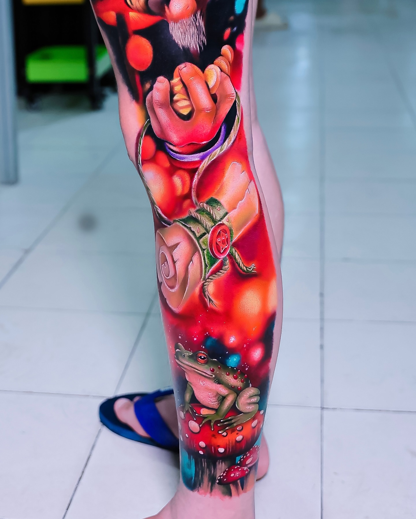 Tattoo by @yoshi.theink β realism, trash_polka