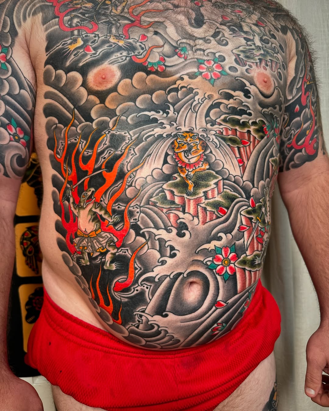 Tattoo by @nicholastidler_tattoos — japanese_irezumi, black_and_grey