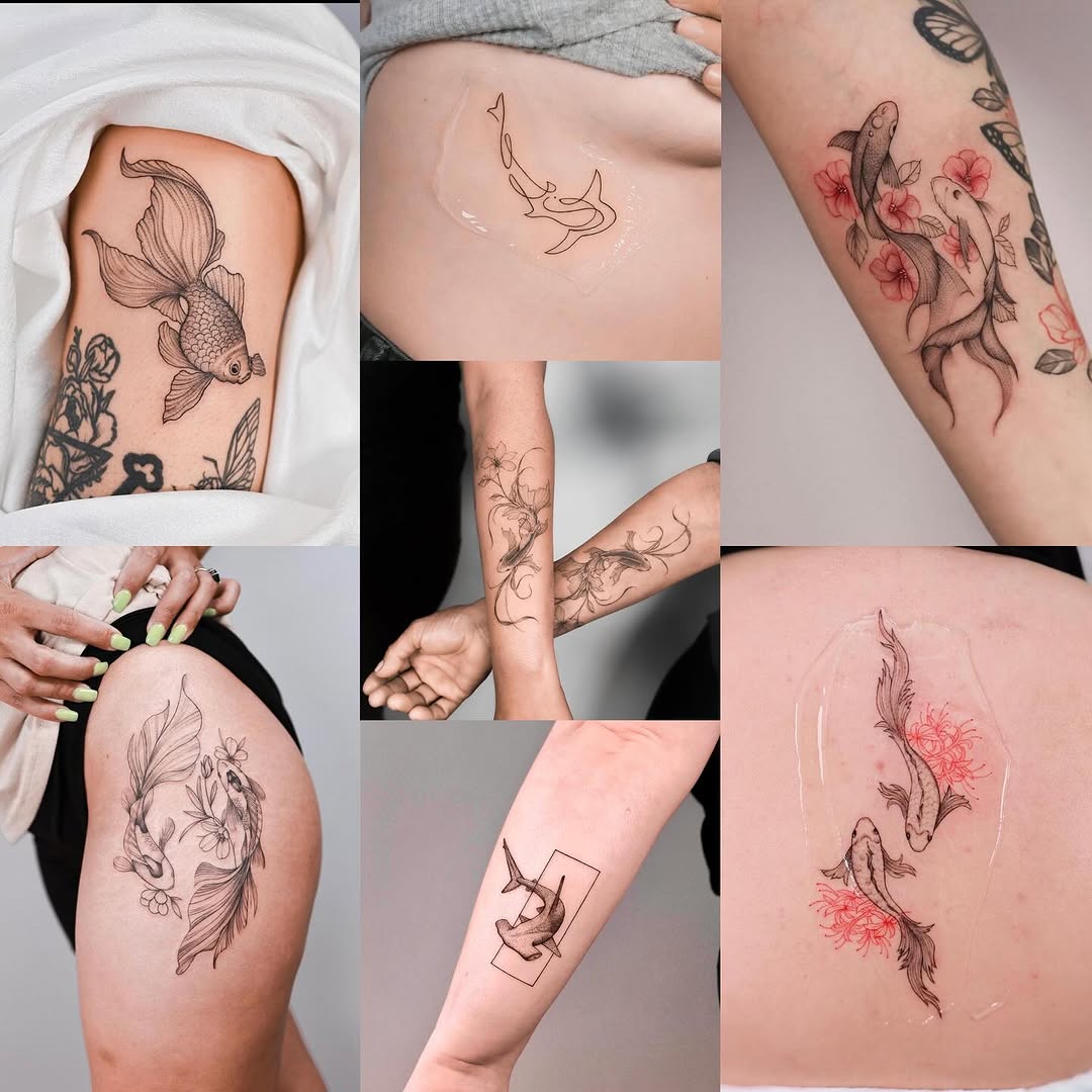 Tattoo by @houstontattoo.chelsea β fine_line, black_and_grey