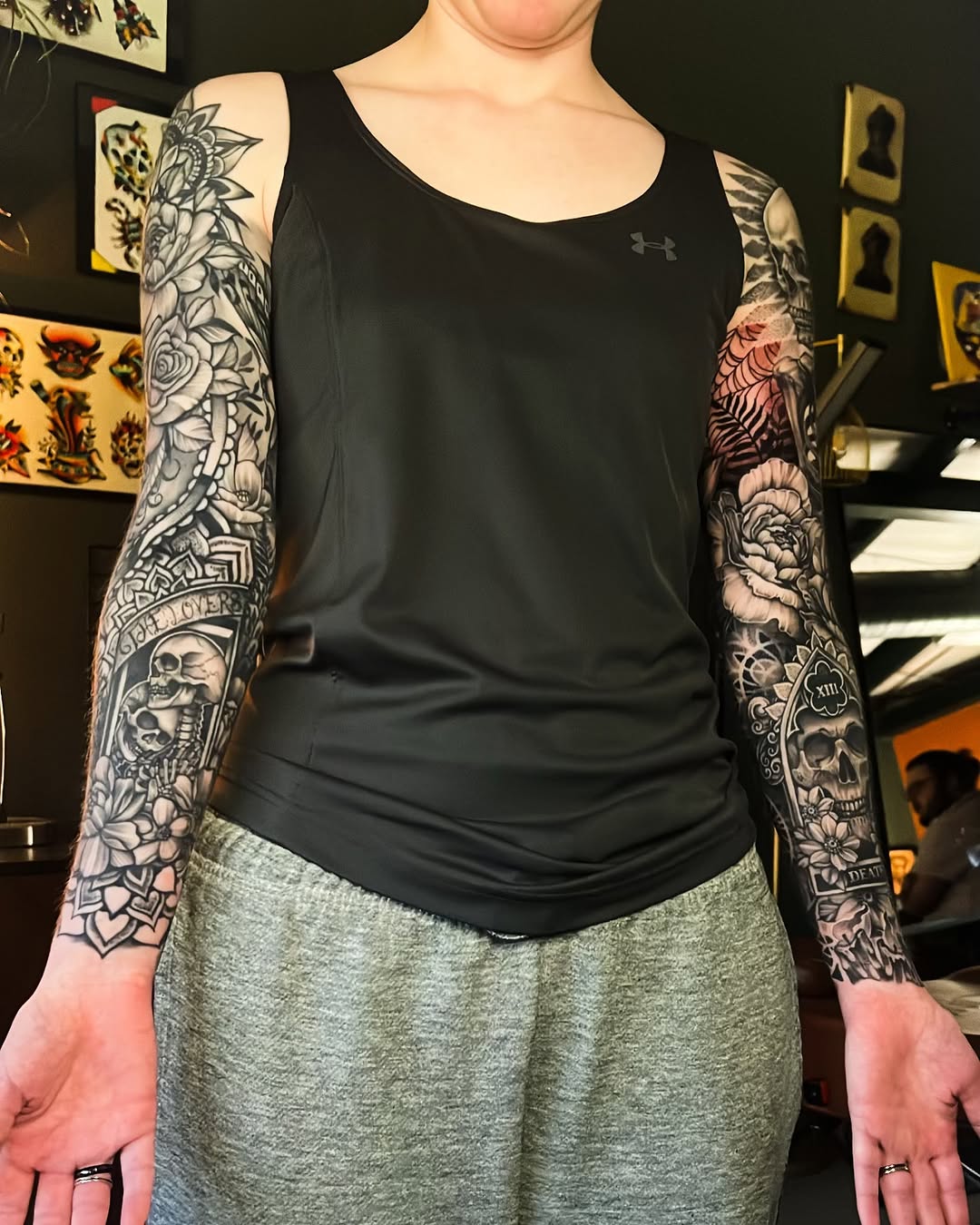 Tattoo by @kee.tattoos — black_and_grey, realism