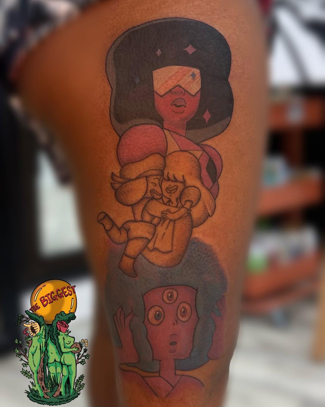 Tattoo by @marquesjneal — illustrative, anime