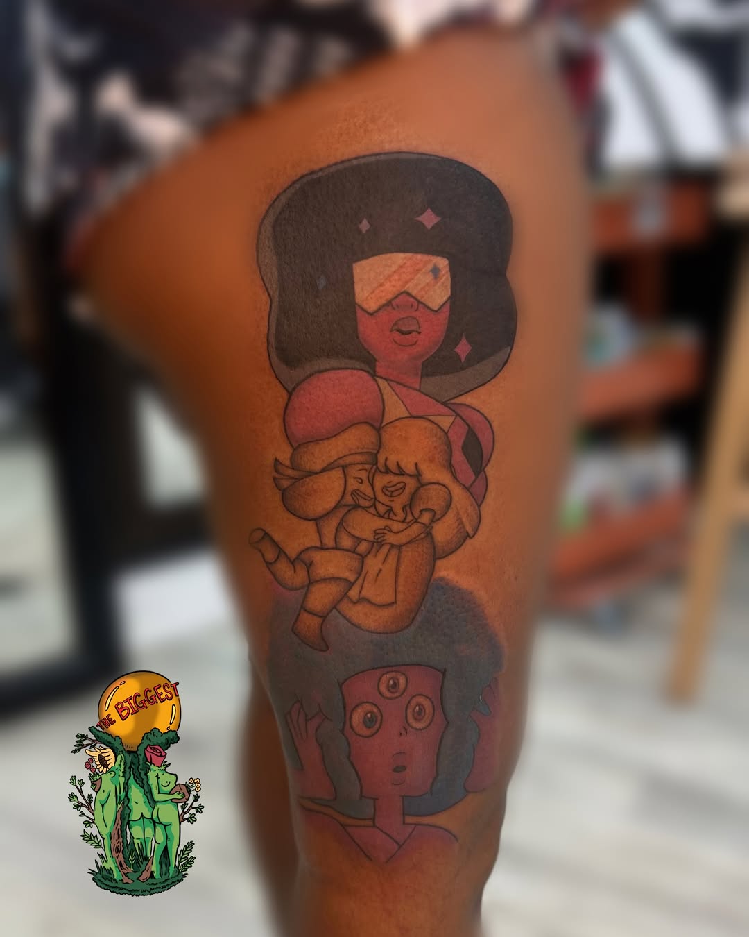 Tattoo by @marquesjneal — illustrative, anime
