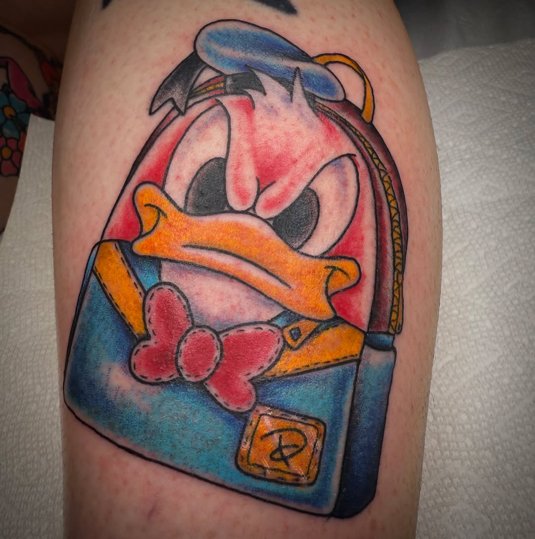 Tattoo by @itsglitter — new_school, anime
