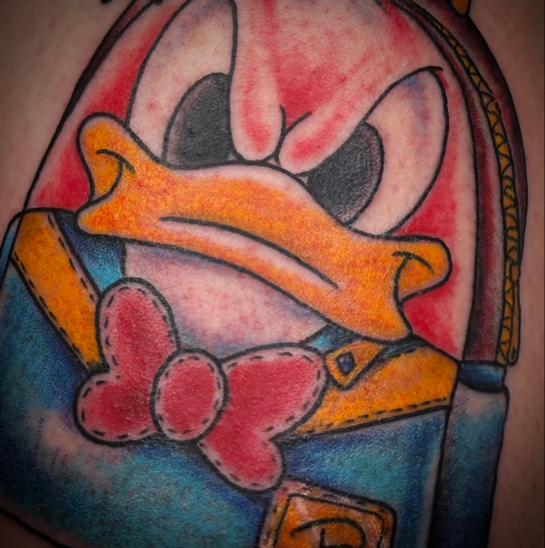 Tattoo by @itsglitter — new_school