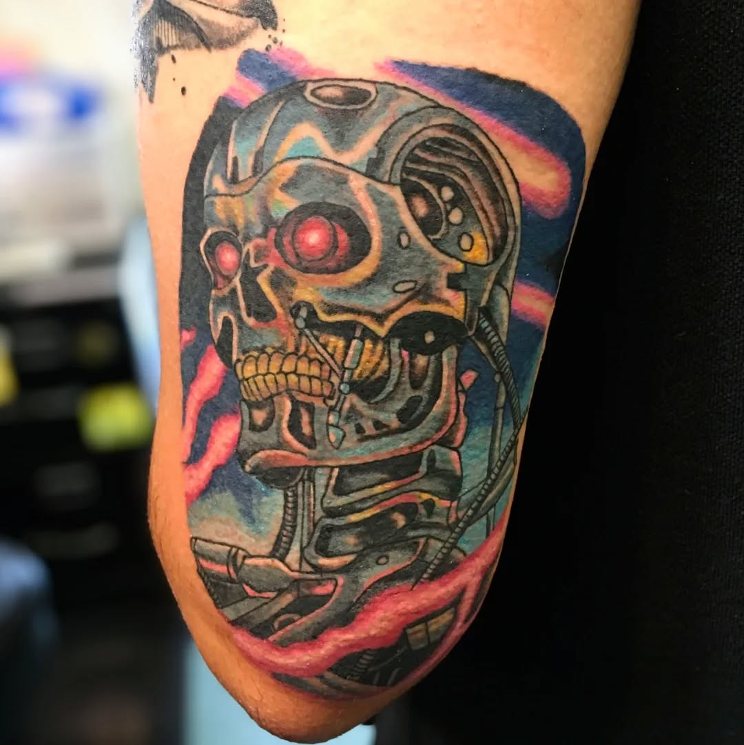 Tattoo by @rando_rad — realism, trash_polka