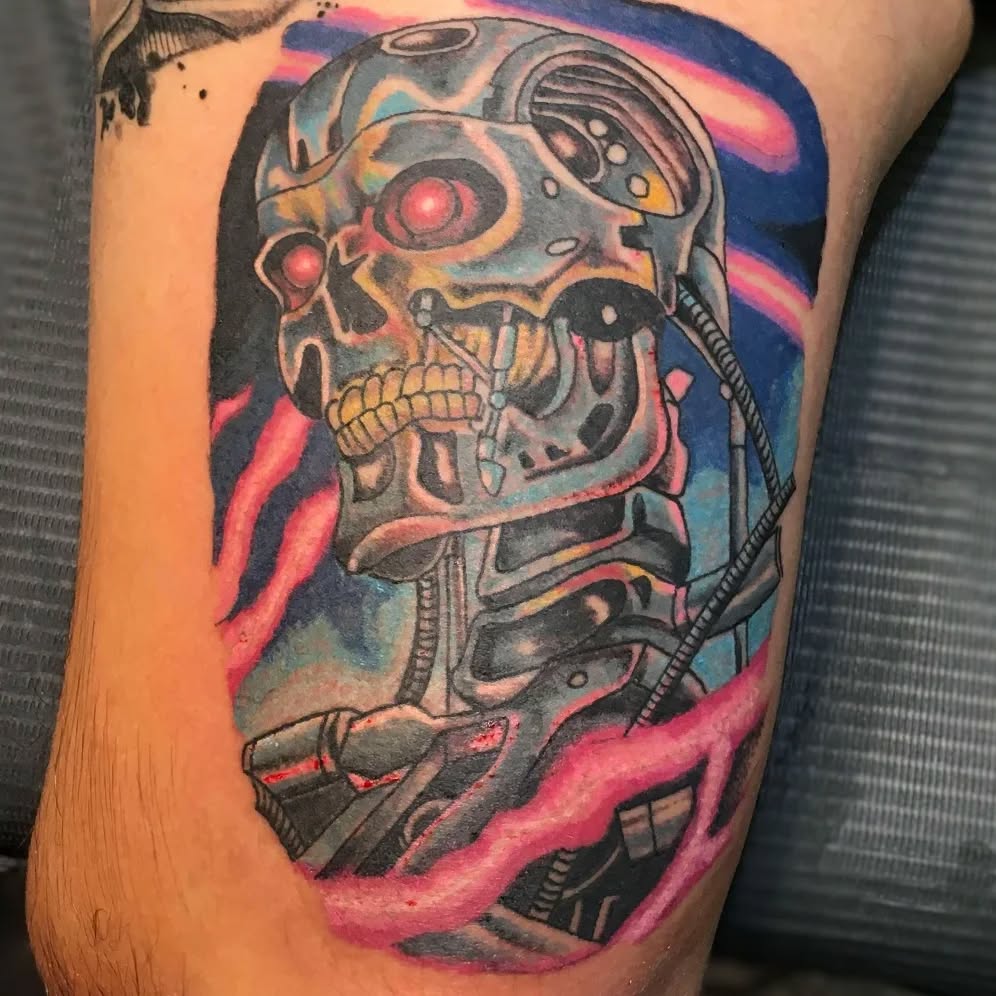 Tattoo by @rando_rad — realism, black_and_grey