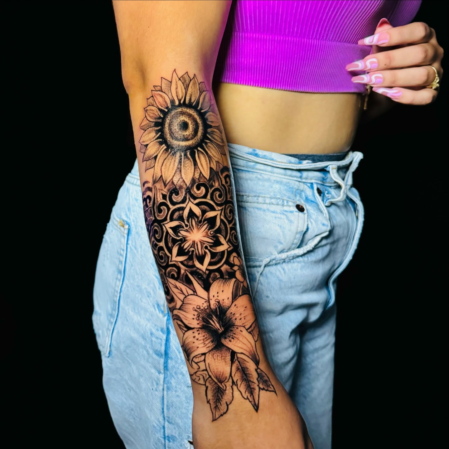 Tattoo by @germanpatino_ink — black_and_grey, realism