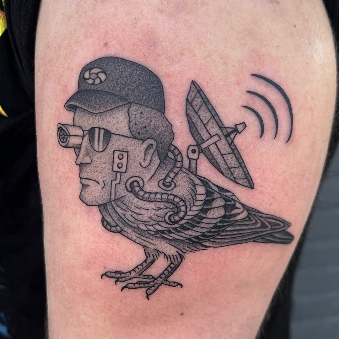 Tattoo by @michaelvillalobostattoo — black_and_grey, realism