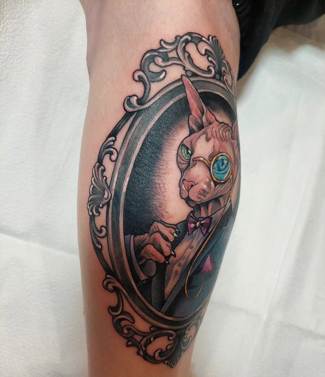 Tattoo by @daniwilsonart โ realism, black_and_grey