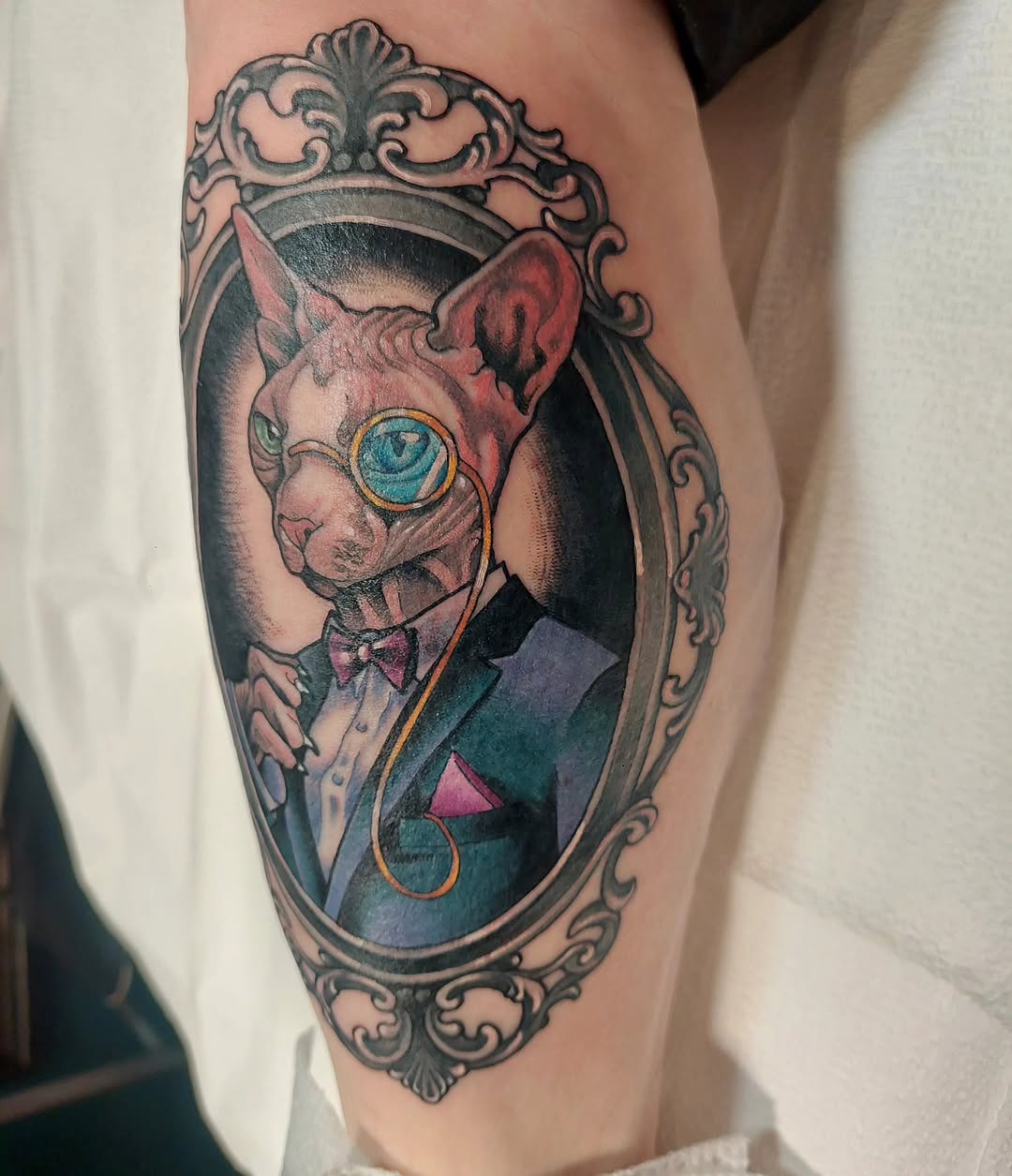 Tattoo by @daniwilsonart โ realism, black_and_grey