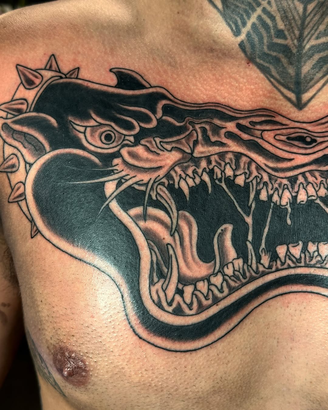 Tattoo by @sevenstattoos β american_traditional, blackwork