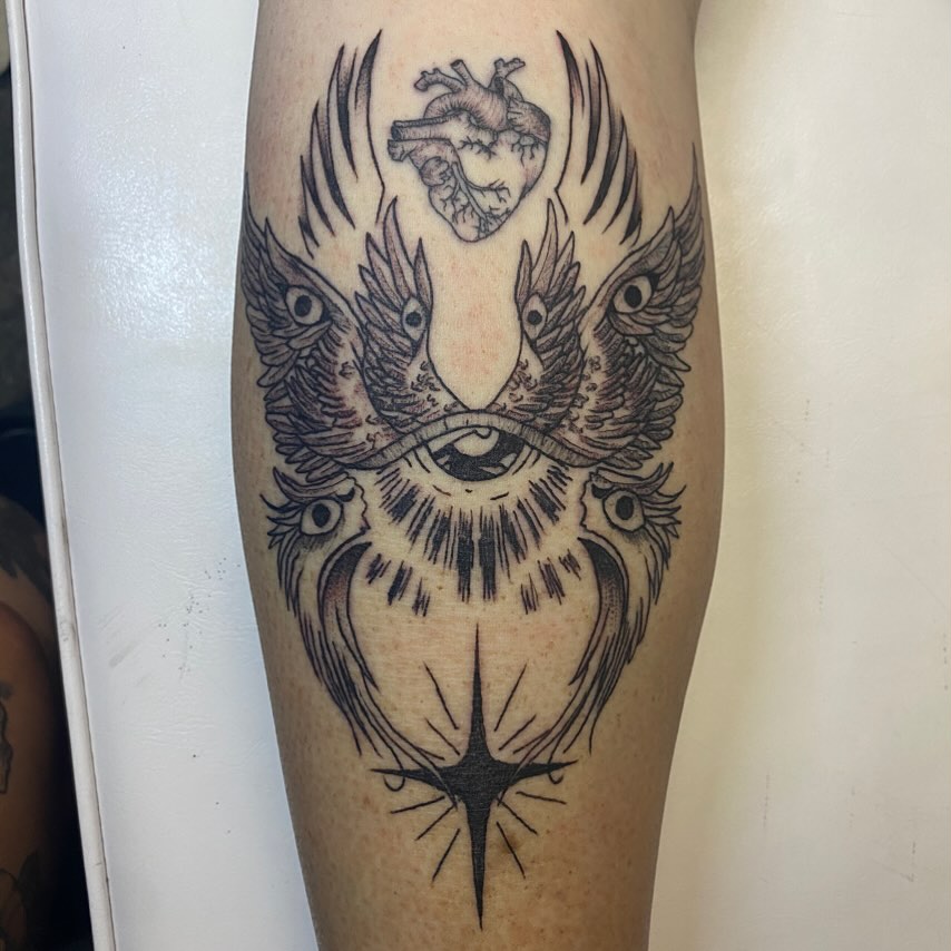 Tattoo by @disturbed_0riental_tattoos — blackwork