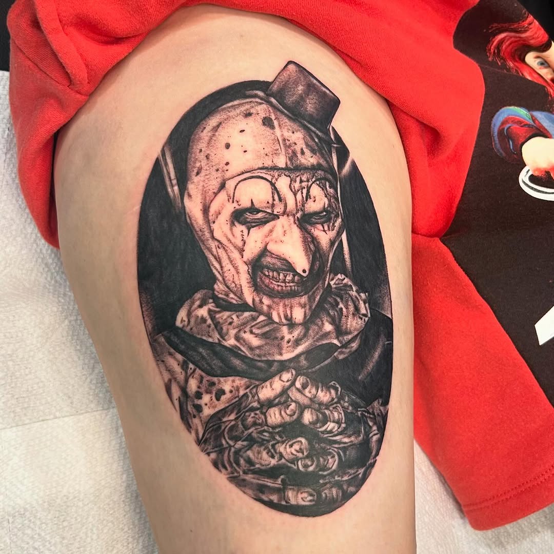 Tattoo by @special.k.tattoos — realism, dark_realism
