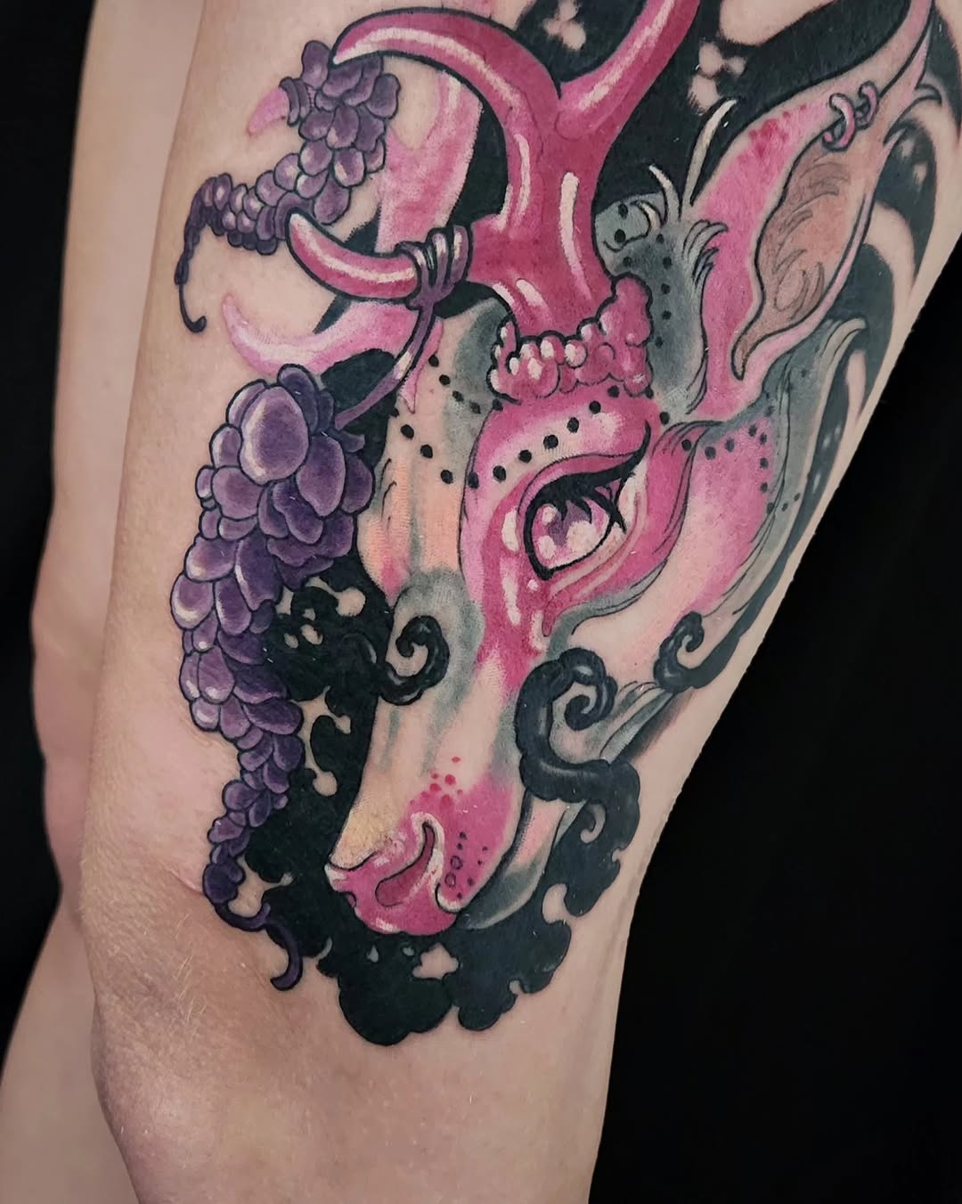Tattoo by @catharticxchaostattoo โ new_school