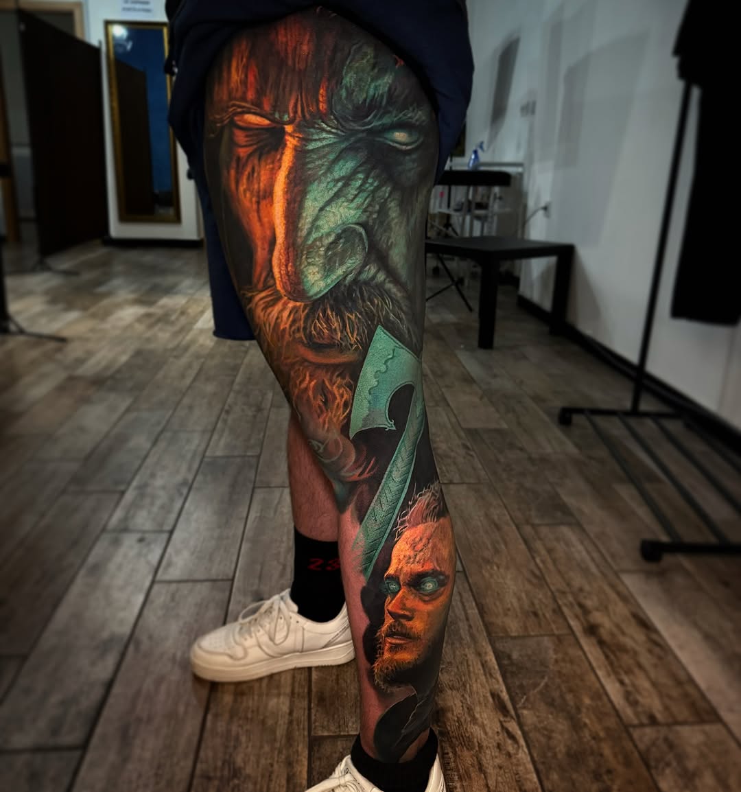 Tattoo by @tony_inkk — realism, dark_realism