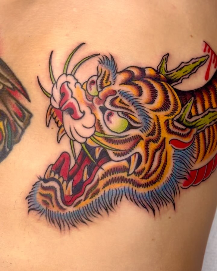 Tattoo by @macybirdtattoos — japanese_irezumi, illustrative