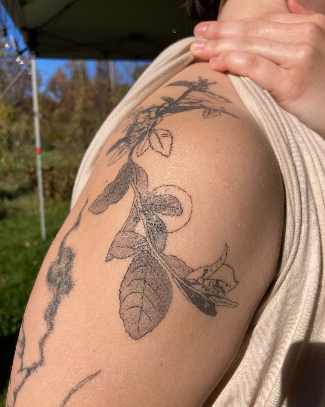 Tattoo by @lesser.burdock โ black_and_grey