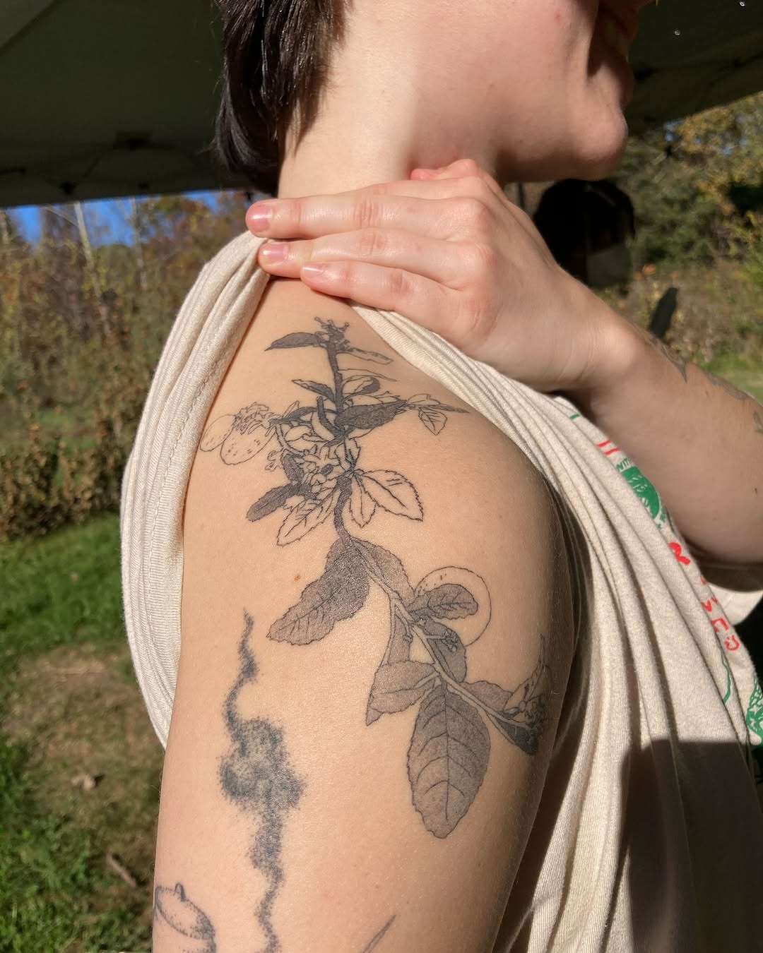 Tattoo by @lesser.burdock โ fine_line