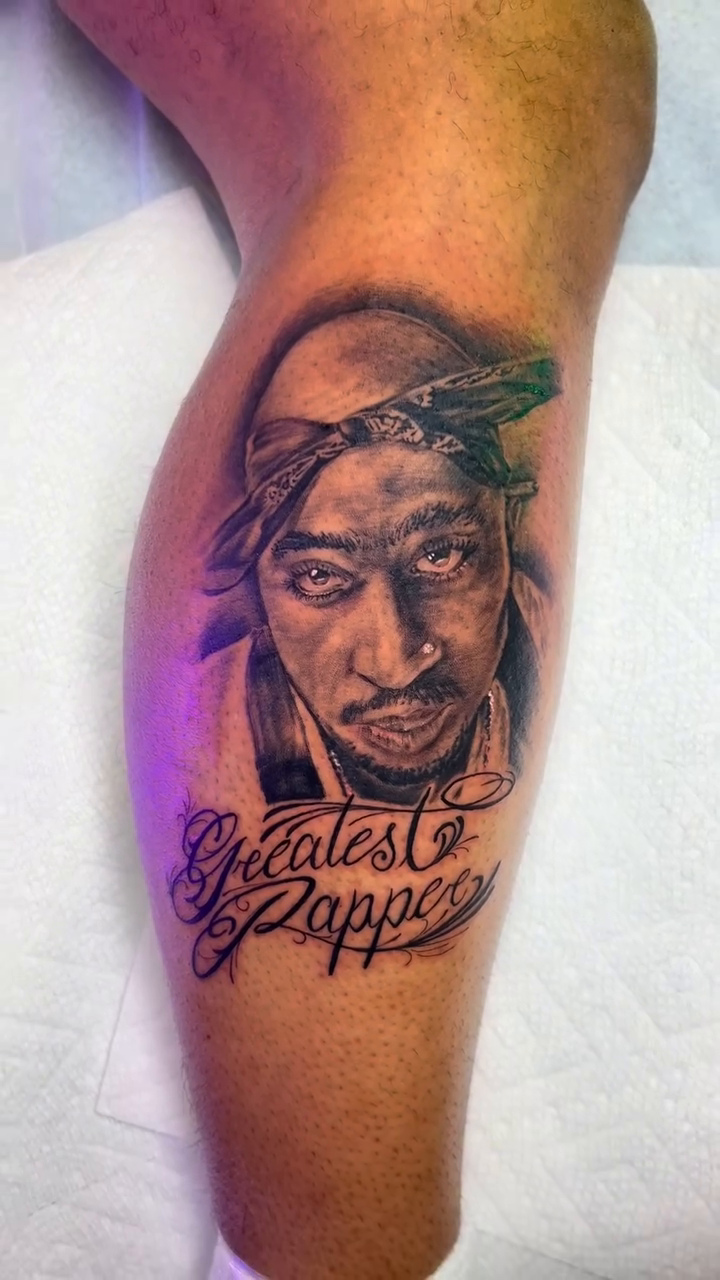 Tattoo by @dr_zeus_tattoo — realism, black_and_grey