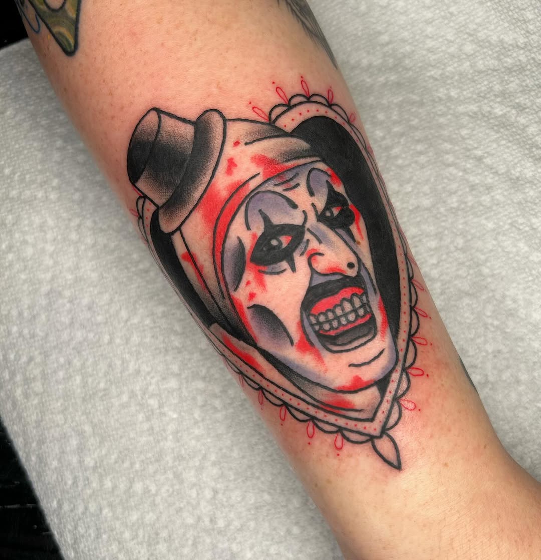 Tattoo by @chammertattoos — american_traditional, dark_realism