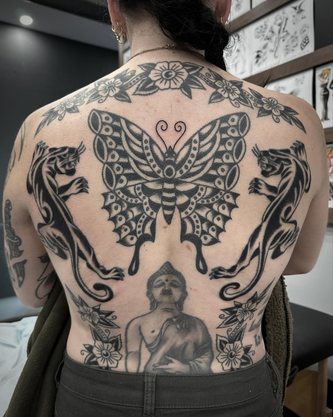 Tattoo by @uncle.kit — american_traditional, black_and_grey