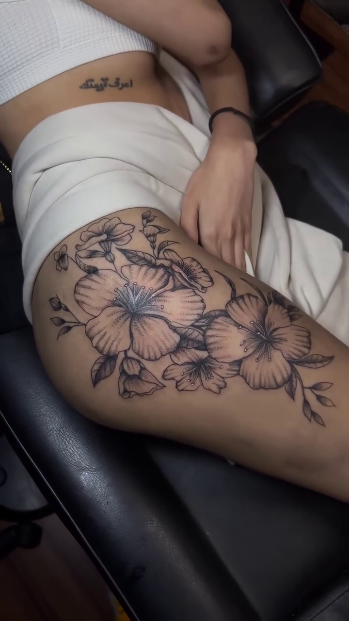Tattoo by @tattoo_marvin23 — fine_line, black_and_grey