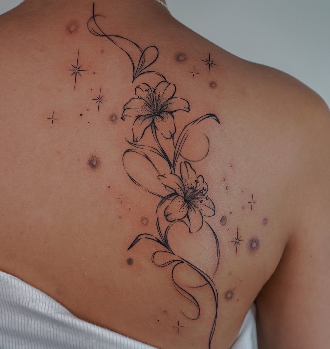 Tattoo by @nhiidles — fine_line, ornamental