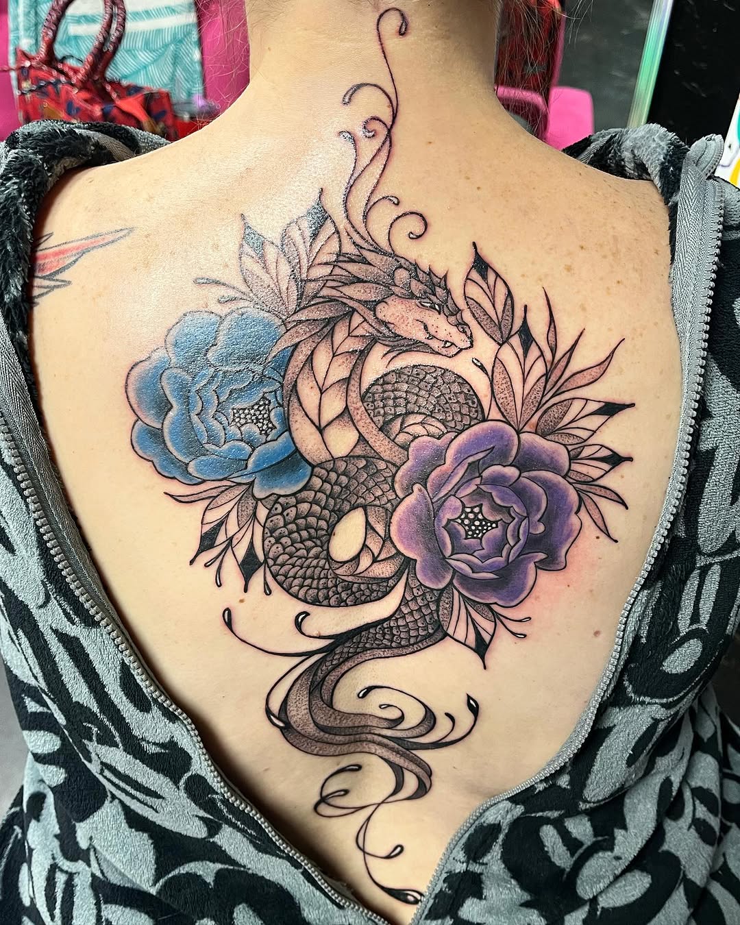 Tattoo by @vegasvalstatts — realism, japanese_irezumi