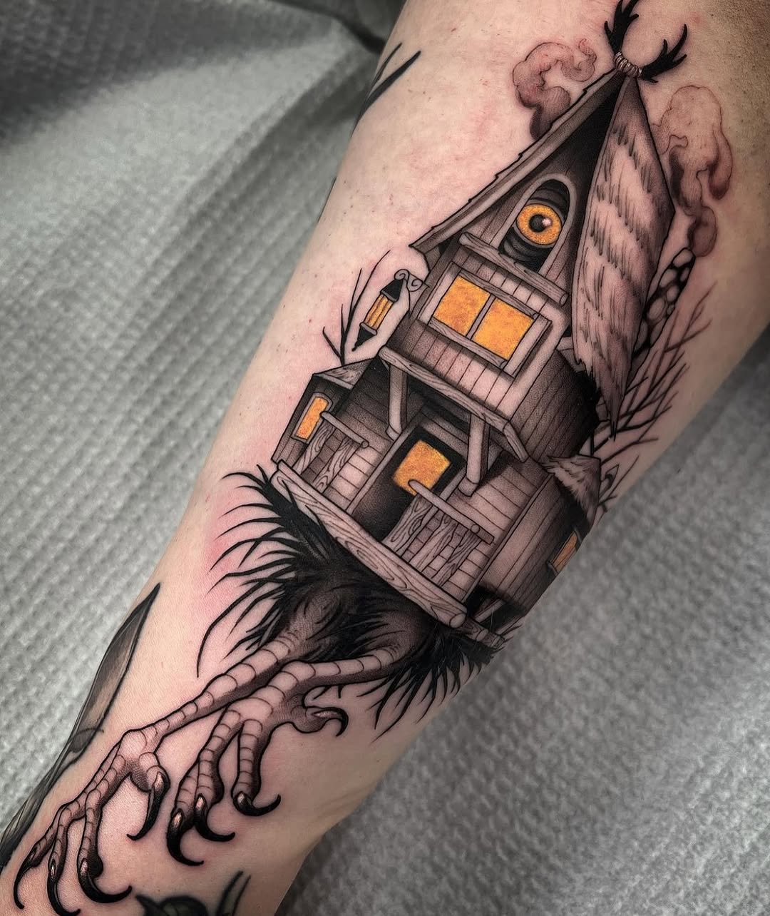Tattoo by @squirestrahan — new_school, dark_realism