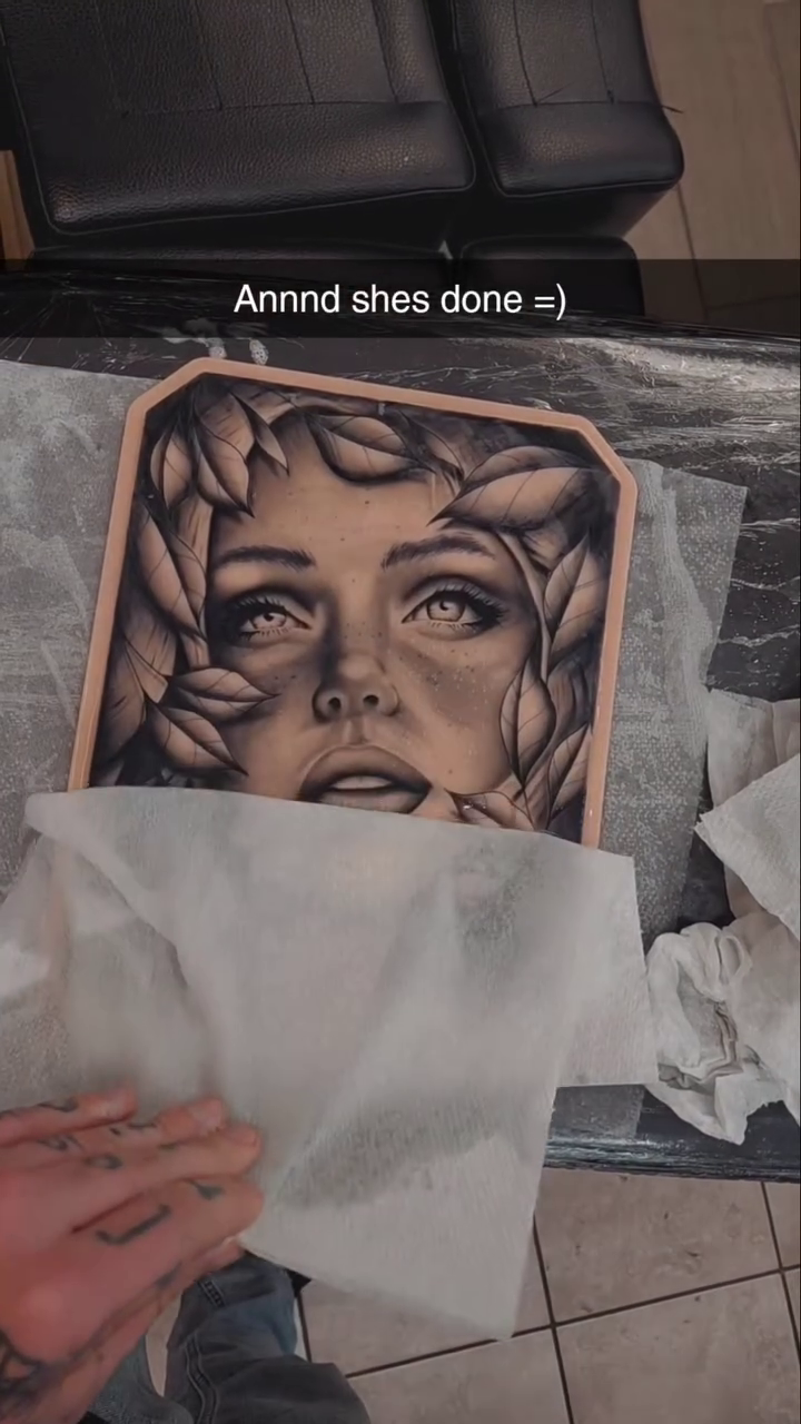 Tattoo by @dunebuggybobby — realism, black_and_grey