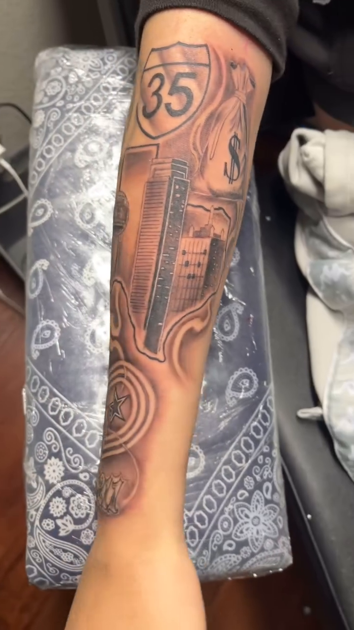 Tattoo by @tattoosbyadrian โ realism, black_and_grey
