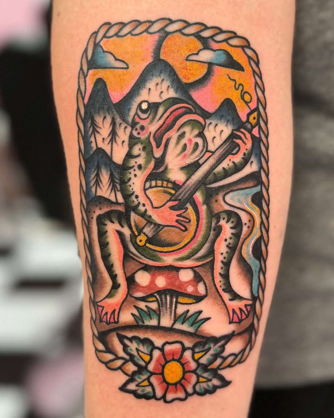 Tattoo by @joe_tatum โ american_traditional