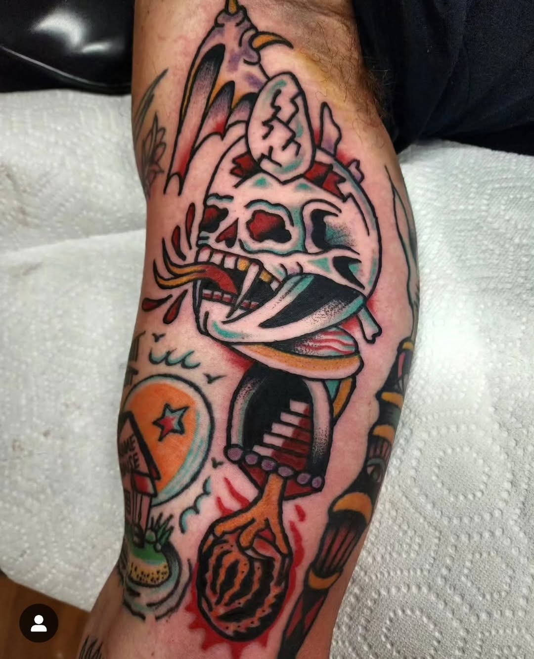 Tattoo by @mitchbravertattoo — american_traditional
