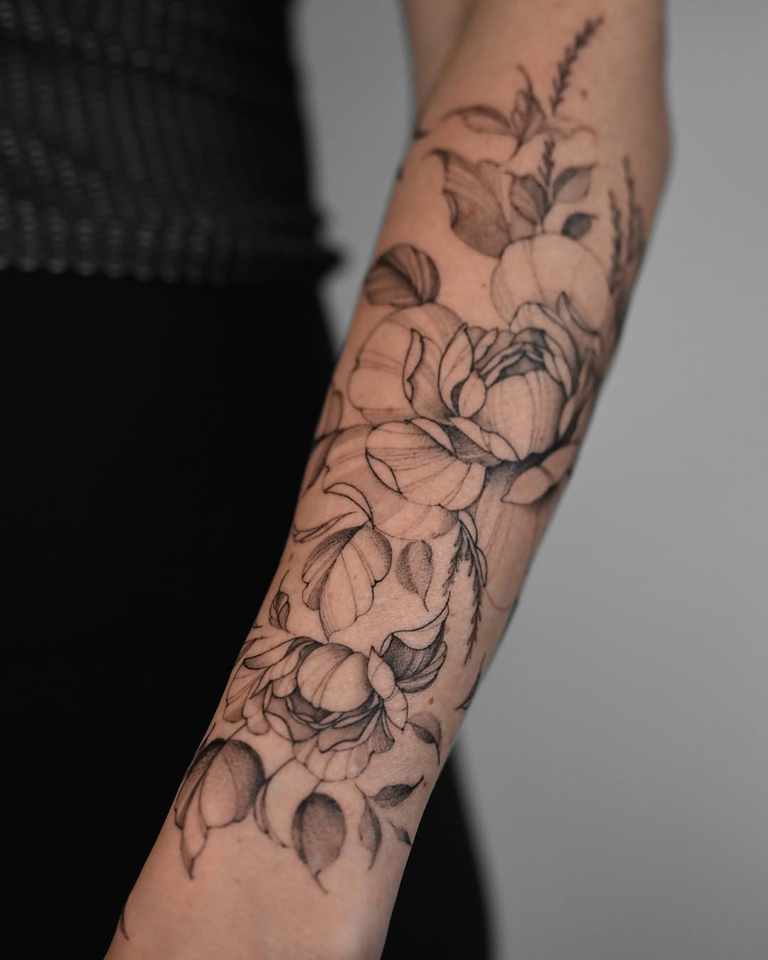 Tattoo by @tattoo.protsenko — illustrative, black_and_grey