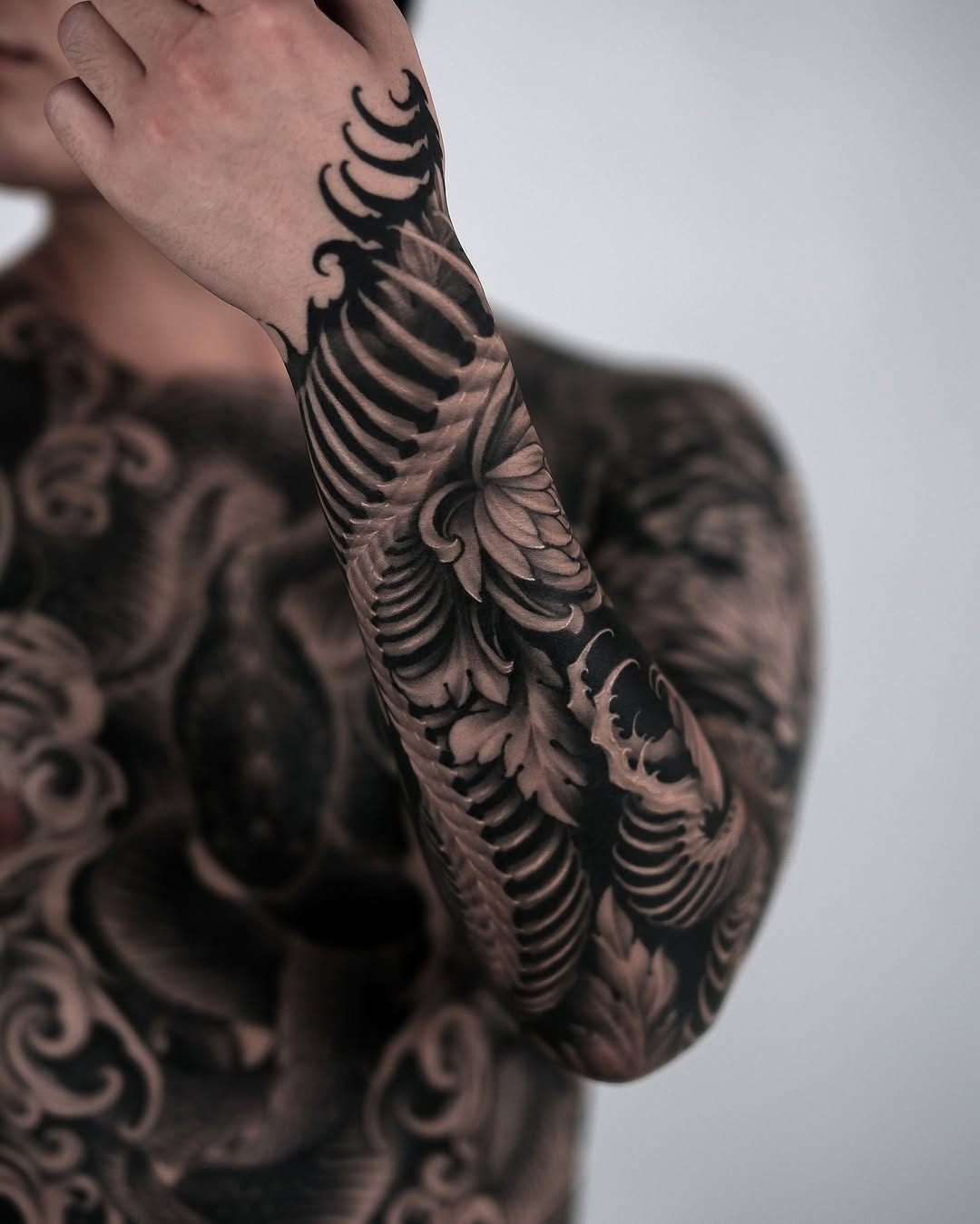 Tattoo by @eugenetattoo — blackwork, realism