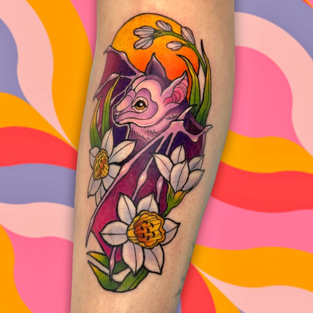 Tattoo by @ink.grinder — illustrative, new_school
