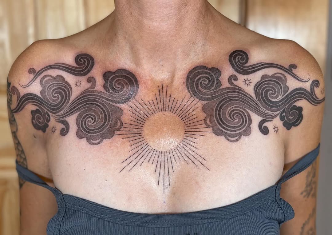 Tattoo by @annasagetattoos — black_and_grey