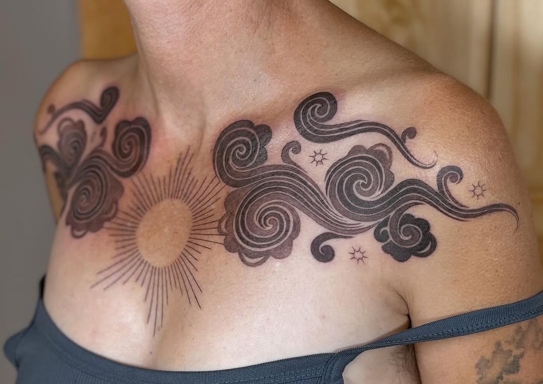 Tattoo by @annasagetattoos — black_and_grey