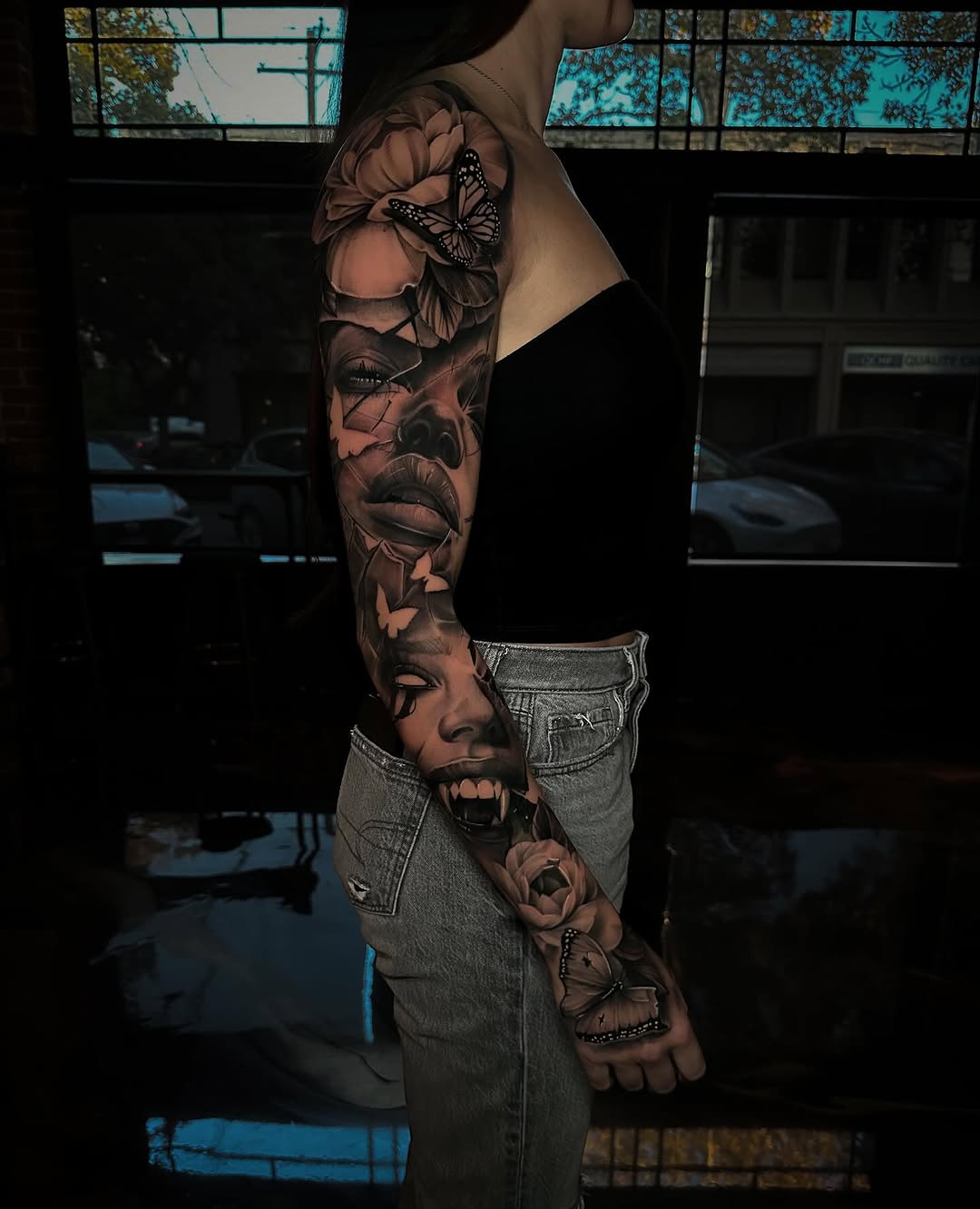 Tattoo by @nick_stratt — black_and_grey, realism
