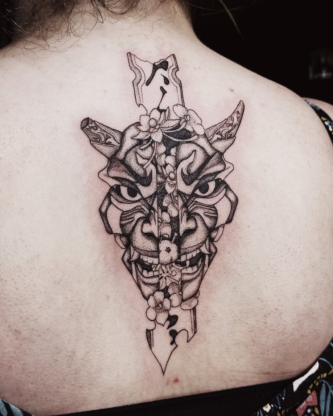 Tattoo by @deathlyill_tattoos β blackwork, illustrative
