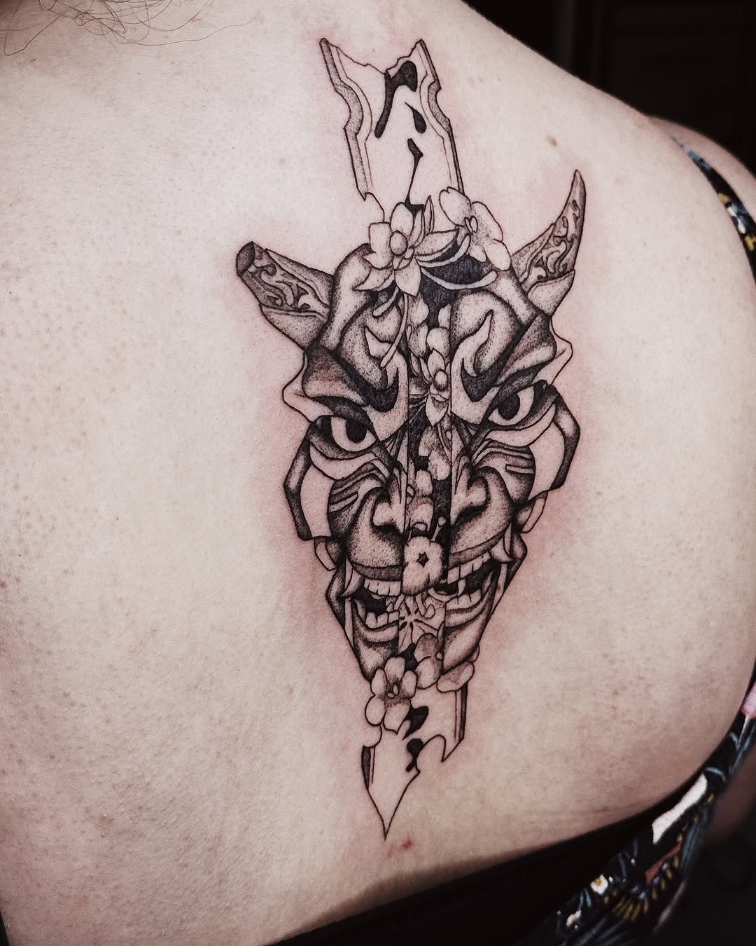 Tattoo by @deathlyill_tattoos β illustrative, blackwork