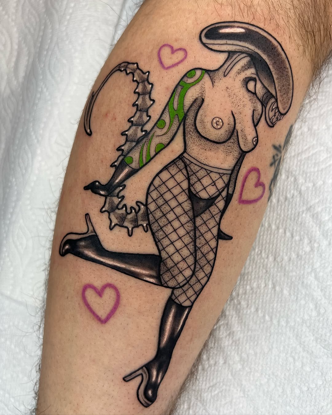 Tattoo by @peachyansley β illustrative, new_school