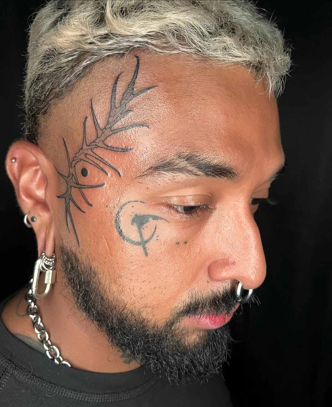 Tattoo by @black.thistle.tattoo — blackwork, geometric