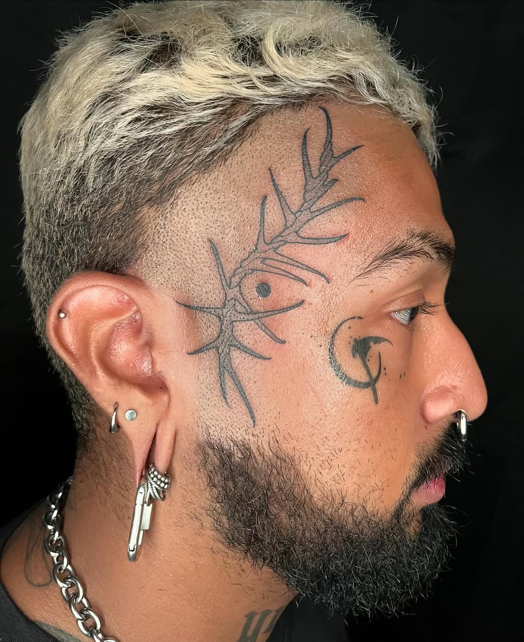 Tattoo by @black.thistle.tattoo — blackwork, geometric