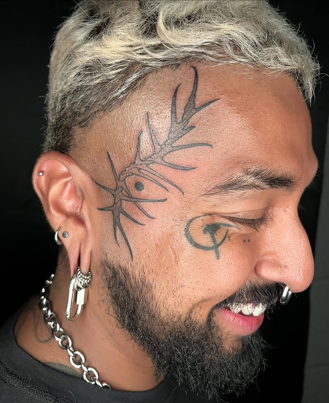 Tattoo by @black.thistle.tattoo — blackwork, geometric