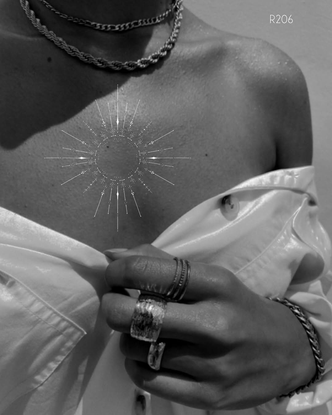 Tattoo by @beliv_ink β geometric, fine_line