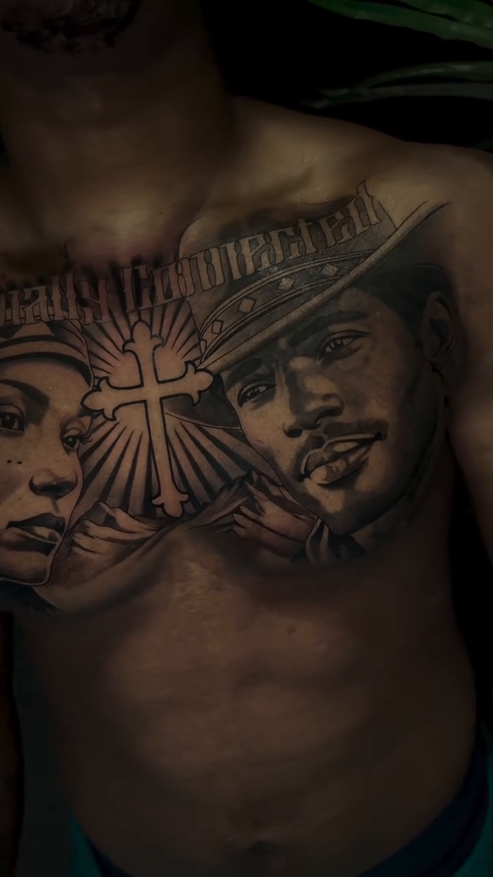 Tattoo by @jiannatattoos — realism, black_and_grey