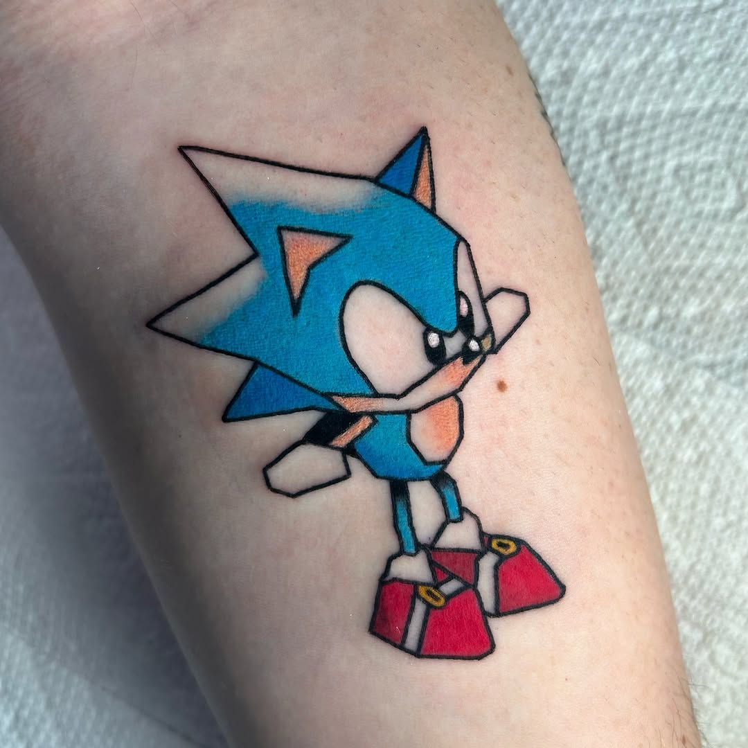 Tattoo by @chronic_the_hedgeh0g — new_school, illustrative